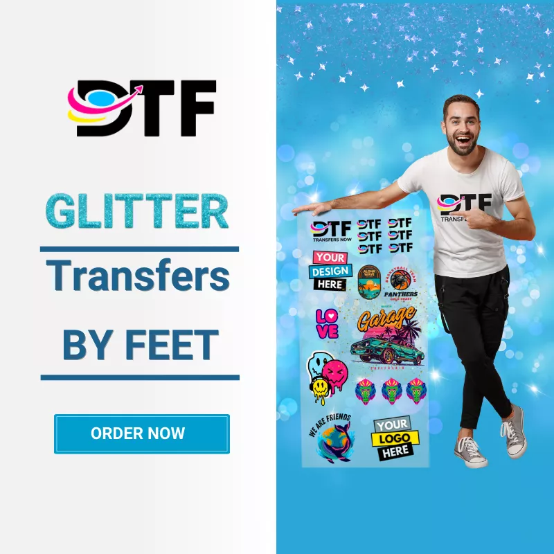 Glitter DTF Gang Sheet