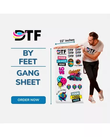 Gang Sheet Custom DTF Transfer Wholesale