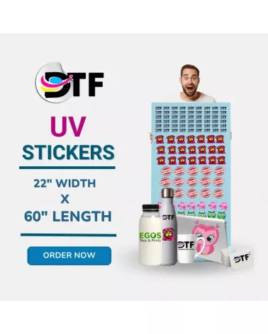 Custom UV DTF Sticker Gang sheet Wholesale