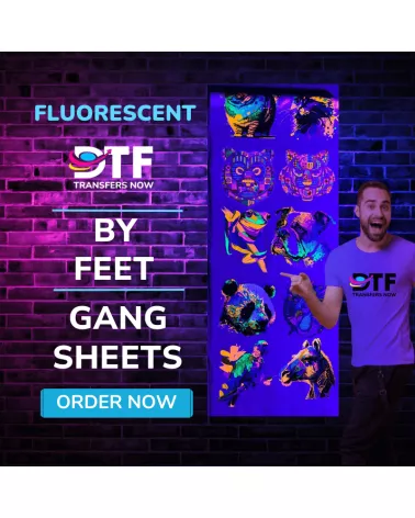 DTF Fluorescent Transfers
