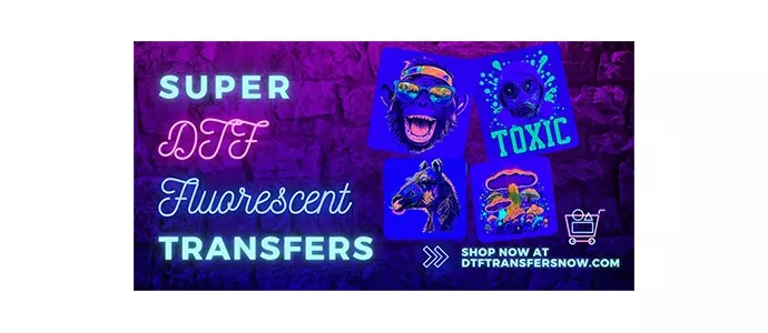 Introduction to our New DTF Fluorescent Transfers